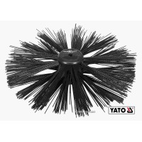 Щітка для очищення каналізації YATO: Ø= 25 см, з нейлона і поліпропіленового ворса, до YT-24980 [20]