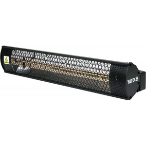 Обігрівач інфрачервоний кварцовий YATO, ел.-мереж- 230 В, 2000 Вт, діапазон- 12-18м² [6]