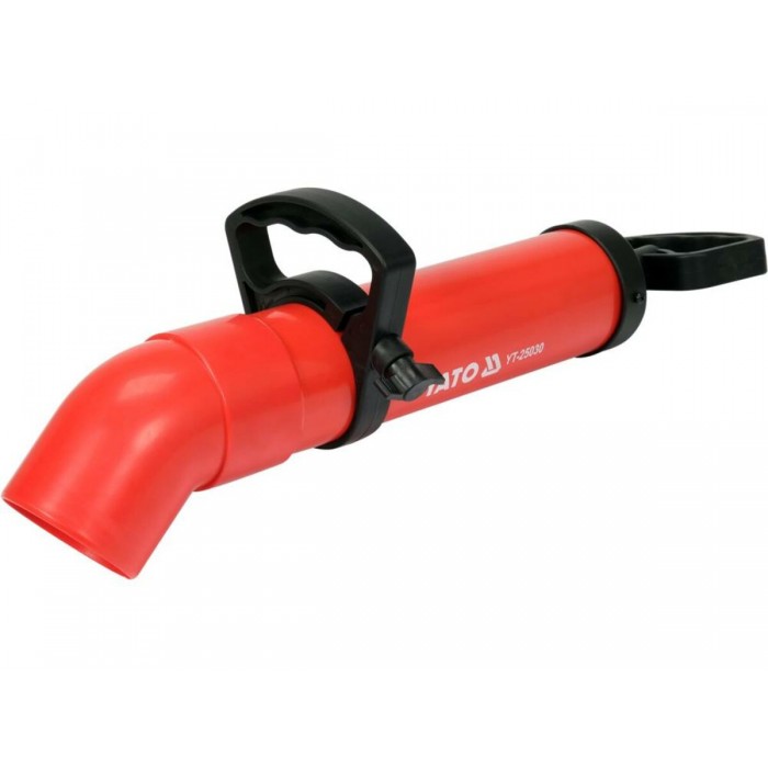 Помпа для пробивання каналізаційних систем YATO всмоктувально-пресувальна з 3 наконечниками