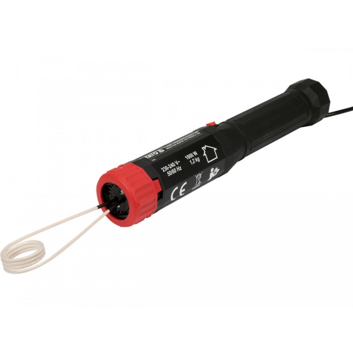 Нагрівач переносний YATO від електромережі- 230 В, 1 кВт з 8 знімними спіралями, 9 елем. [6/24]