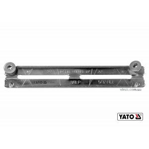 Направляюча до напильника YT-85025 YATO : Ø=4 мм, 190х30 мм, під кути 25°,30°,35°, гвинт засув(DW)