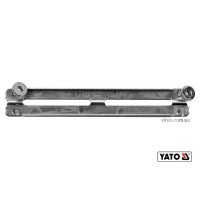 Направляюча до напильника YT-85026 YATO : Ø=4.5 мм, 190х30 мм, під кути 25°,30°,35°, гвинт(DW)