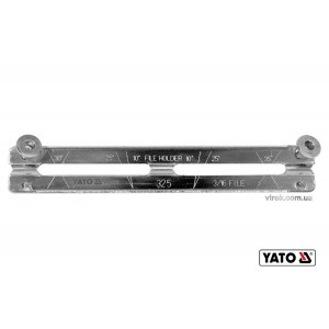 Направляюча до напильника YT-85027 YATO : Ø=4.8 мм, 190х30 мм, під кути 25°,30°,35°, гвинт(DW)