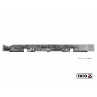 Шаблон для заточ. обмеж. глибини зубів ланцюгів YATO 170х10х1 мм, глиб.-0.65, 0.75 мм, кут 35°(DW)