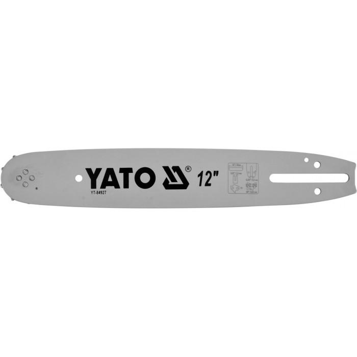 Шина для пили YATO l= 12"/ 30 см (44 ланки)3/8" (9,52 мм).Т-0,05" (1,3 мм)---YT-84949, YT-84960 [20]
