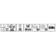 Шина для пили YATO l= 14"/ 36 см (60 ланок)0,325" (8,25 мм).Т0,058" (1,5 мм)-YT-84940, YT-84963 [20]