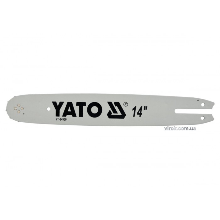 Шина для пили YATO l= 14"/ 36 см (50 ланок) 3/8" (9,52 мм).Т-0,322"(8,2 мм)YT-84950, YT-84960 [20]