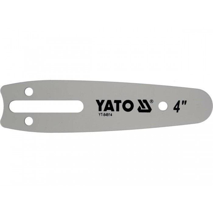 Шина для пили YATO l= 4"/ 10 см (26 ланок) .Т-0,043" (1,1 мм)для ланцюгів YT-828135, YT-828136 [250]