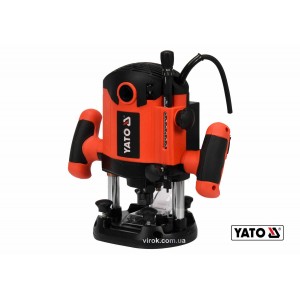 Фрезер ручний мережевий YATO : 2100 Вт, цанга Ø= 8, 12 мм, хід- 55 мм [2/36]