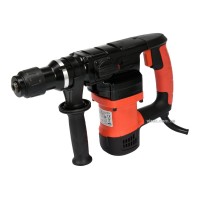 Перфоратор мережевий SDS+ YATO: P= 1100 Вт, J = 5 Дж. для свердл Ø≤ 32 мм, 3 свердла і 2 піки [2/46]