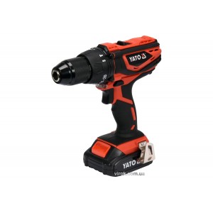 Шуруповерт-дриль ударний акумулят. Li-Ion YATO: V18В, крутн.мом.- 40 Нм, 2 Агод, патрон Ø≤13 мм  [5]