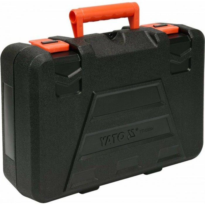 Гайковерт ударний акумуляторний YATO 18В, 2 АГод. квадрат 1/2", 300 Нм. +4 головки [4/64]