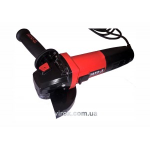 Шліфмашина кутова YATO : Ø= 125 мм, P= 710 Вт, 11000 об./хв(DW)