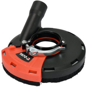 Кожух пилозахисний до КШМ для шліфування YATO : на диск Ø115 і Ø125 мм, зона дії- 28-36 мм [30]