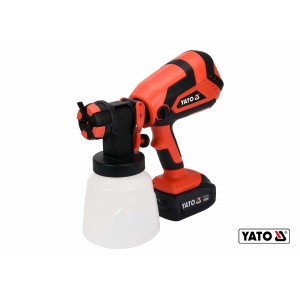 Пульверизатор акумуляторний YATO: Li-Ion 18В 4Агод, продуктивн.-1 л/хв, бачок- 1л, сопло Ø2.2 мм [4]