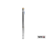 Насос для води глибинний YATO: 550Вт, 6000л/год, макс.висота- 50м, макс.глибина- 80м, кабель-20м [1]