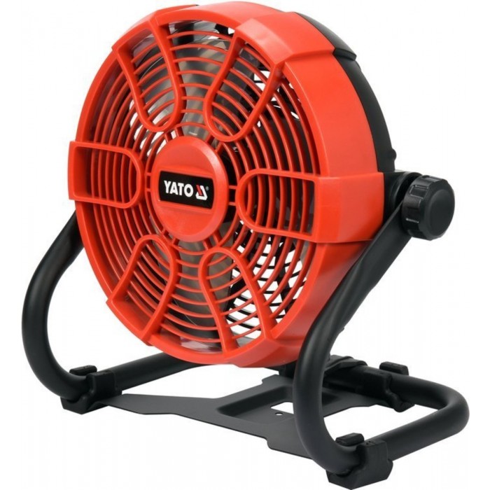 Вентилятор з гібридним живленням YATO, акум.-18 В,лопаті Ø=230 мм,оберт.- 360°(БЕЗ АКУМУЛЯТОРА) [2]