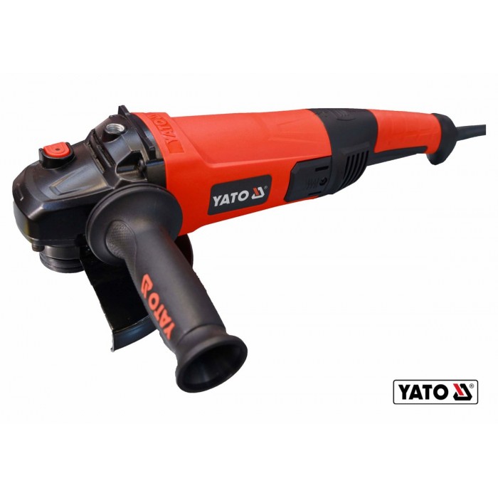 Шліфмашина кутова YATO : Ø= 180 мм, з плавним пуском  P= 2000 Вт, 8400 об./хв [4/72]