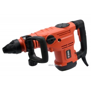 Молот відбійний SDS-MAX мережевий YATO : P= 1600 Вт, J = 5- 25 Дж. свердло Ø≤ 52 мм [1/15]