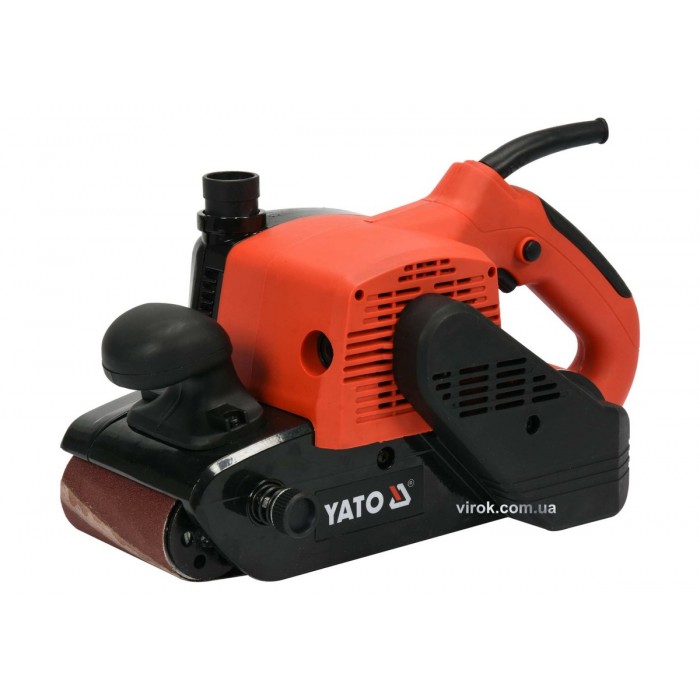 Шліфмашина стрічкова мережева YATO : 1200 Вт, стрічка- 100 х 610 мм, швидкість- 480 м/хв [2]