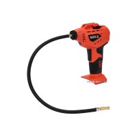 Компресор акумуляторний YATO: Li-Ion 18 В, 2Агод, 1 MPa, 14 л/хв, кабель- 50см (БЕЗ АКУМУЛЯТОРА) [5]