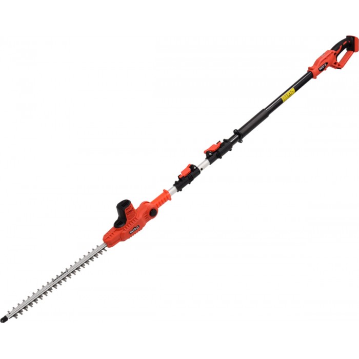 Кущоріз акумуляторний телескопічний YATO: 1.8-2.8 м, Li-Ion 18 В, леза l=42 см,(БЕЗ АКУМУЛЯТОРА) [2]