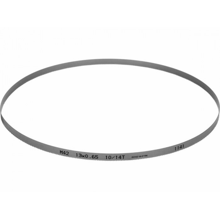 Полотно пиляльне по металу замкнуте YATO біметал, 1140х13 х 0,65 мм. 14 зуб/1" до пили YT-82188 [20]