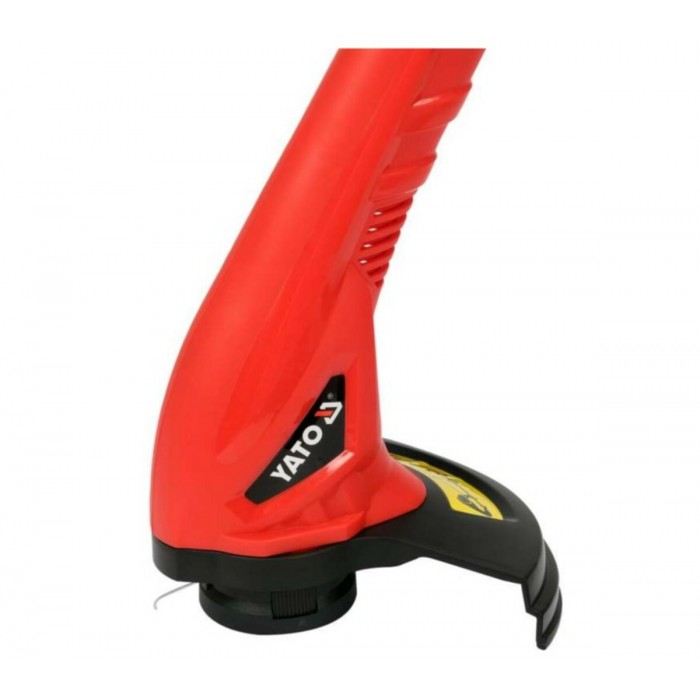 Газонокосарка ручна, від електромережі- 230 В YATO, 250 Вт, шир. покосу- 22 см, жилка Ø= 1,2 мм [12]