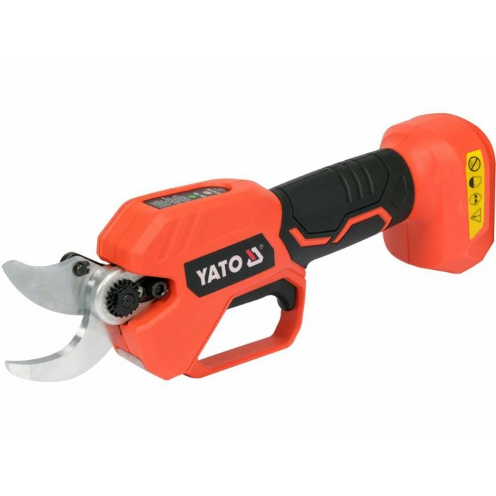 Сучкоріз акумуляторний YATO Li-Ion 18В, до гілок Ø≤ 30 мм (БЕЗ АКУМУЛЯТОРА) [10]