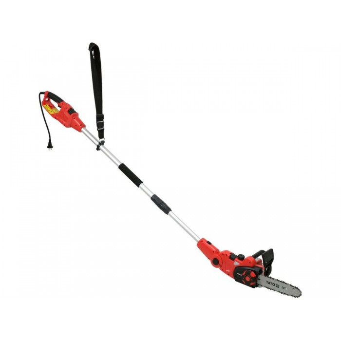 Пила ланцюгова електромережева 230В YATO: 750Вт, шина- 12"/35 см, з телескоп. штангою l=110-170см[1]