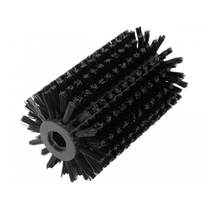 Щітка по бруківц електромереж. 230В YATO, 500Вт, щітки Ø=110-160мм, телескоп. тримач, кабель-35см[2]