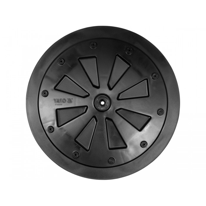 Диск опорний, ПВХ, з липучкою YATO Ø= 375 мм для затиральної машинки YT-82330 [15]