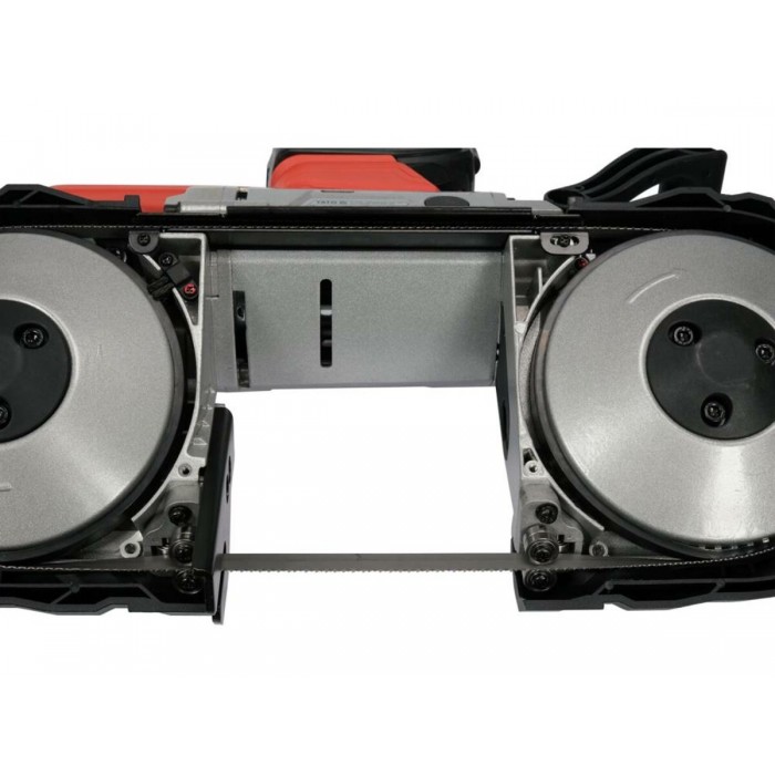 Пила стрічкова по металу акумул- 18В YATO 4Агод, полот 14 зуб/1", 1140х12.7х0.6мм, діап-127х127мм DW