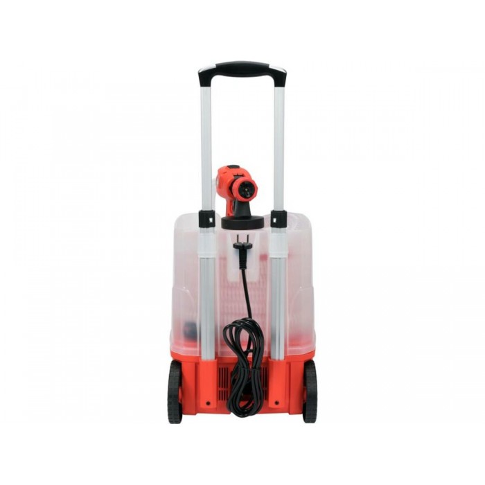 Малярний агрегат мережев 230В YATO, 1380Вт, подача- 1 л/хв, шланг- 5м, сопла Ø= 1; 1,6; 2,6 мм, 0,8л