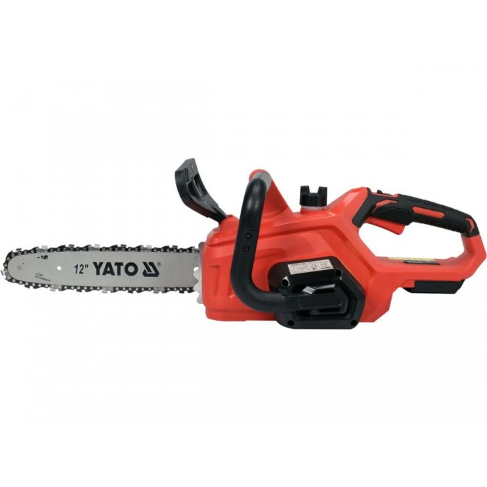Пила ланцюгова акумуляторна YATO: 18 В Li-Ion, шина- 12"/30 см, ланцюг-45 зубів(БЕЗ АКУМУЛЯТОРА) [2]