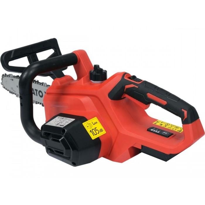 Пила ланцюгова акумуляторна YATO: 18 В Li-Ion, шина- 12"/30 см, ланцюг-45 зубів(БЕЗ АКУМУЛЯТОРА) [2]