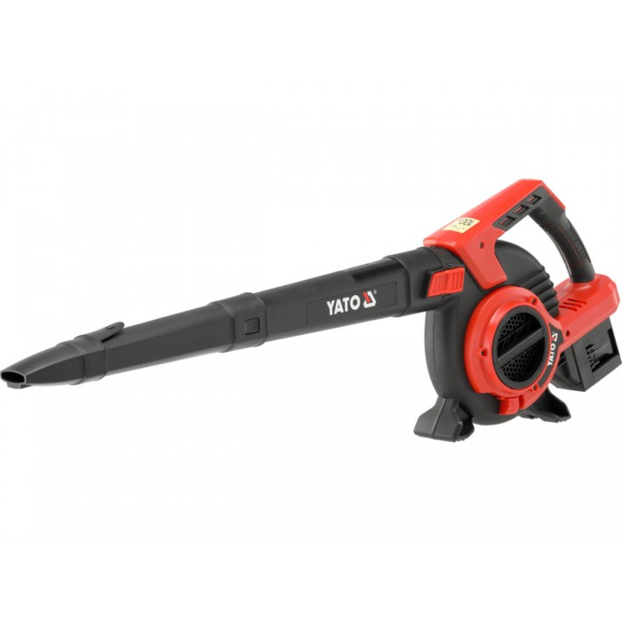 Повітродувка і втяг присадибна акумул YATO:Li-Ion 36V (2х18V)продукт.-308-700 м³/хв(БЕЗ АКУМУЛЯТОРА)