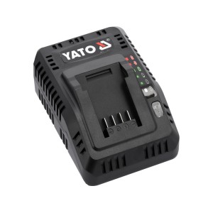 Зарядний пристрій розумний з охолодженням YATO для акумуляторів Li-Ion 18 В, 4,5А від мережі 230 B