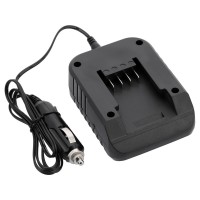 Зарядний пристрій від автомобільної від мережі 12-28 B YATO для акумуляторів Li-Ion 18 В, 2 А, USB-в