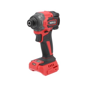 Безщітковий ударний шуруповерт YATO 18В Li-Ion; КМ= 230 Nm, до 6-гран. тримачів- 1/4" БЕЗ АКУМУЛЯТОР
