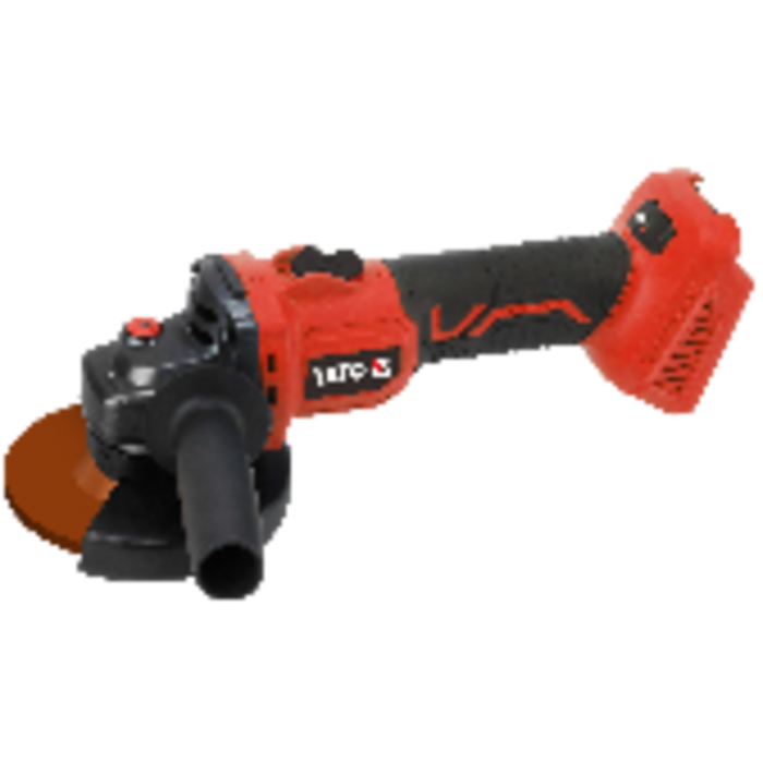 Шліфмашина кутова акумуляторна YATO 18 В, для диска Ø=100 мм, вал М10 (БЕЗ АКУМУЛЯТОРА