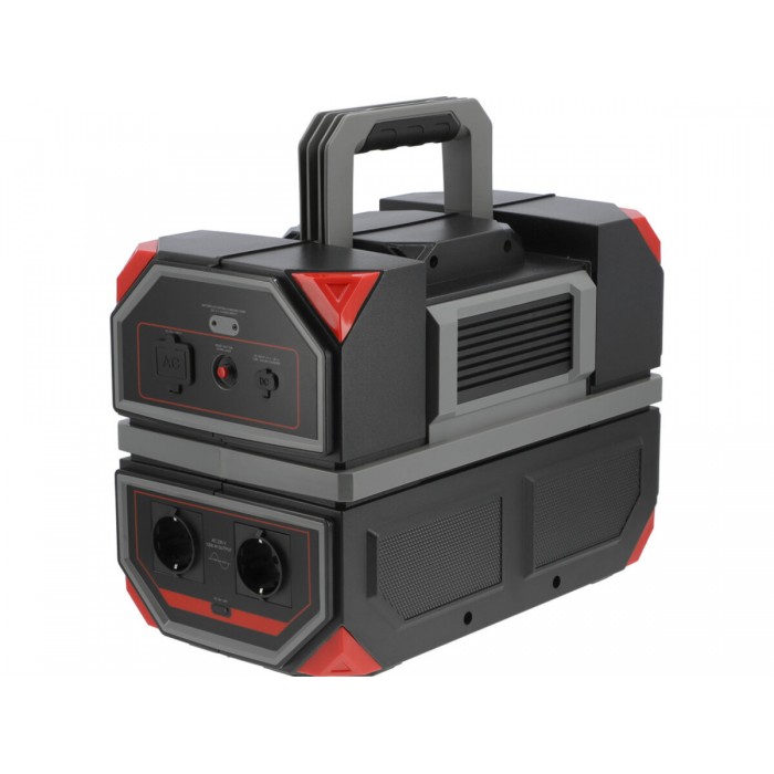 Портативна станція YATO 917 ВтГод, вихід- 1,2 кВт, порти: 230V AC / USB