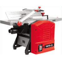 Фугувально-рейсмусовий верстат YATO: 230В, 1,25кВт. загот. макс. шир/вис- 120/204 мм,струг T=2мм [1]