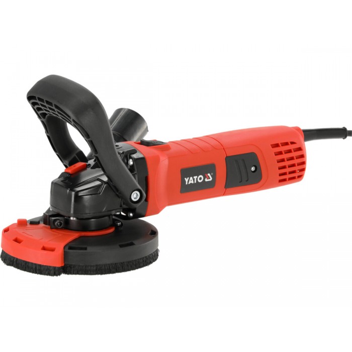 Шліфувальна машина по бетону від мережі 230 В YATO  P= 1400 Вт, з диском Ø= 125 мм [4]