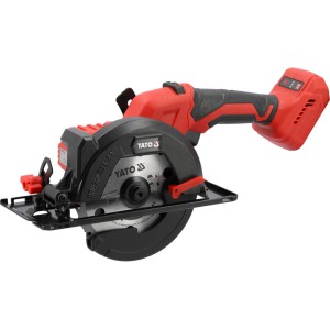 Пила дискова акумулятор. YATO:Li-Ion18 В,для дис.Ø=140/20мм,24 зуби,глиб р- 51-32мм(БЕЗ АКУМУЛЯТОРА)