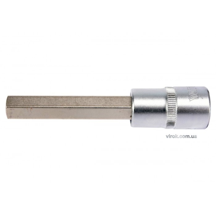 Головка торцева YATO квадрат 1/2 HEX M12, L= 100 мм. подовжена [20/120]