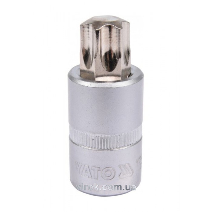 Головка торцева YATO квадрат 1/2 "TORX" Т70, L= 55 мм [40/160]