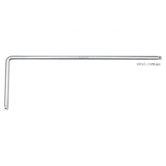 Вороток L-подібний YATO з квадратом 1/2", 600х200 мм [4/12/420]