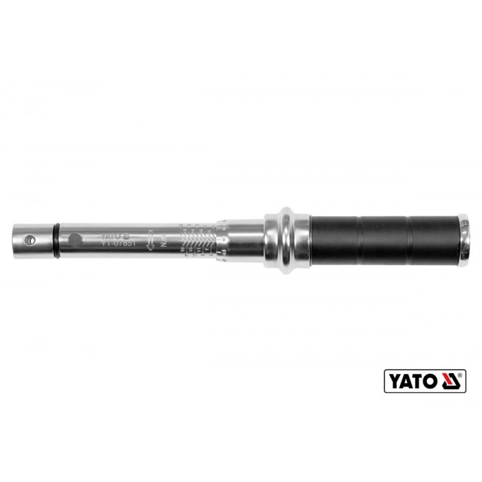 Ручка для динамометричного ключа YATO : 9-12 мм, F= 4-20 Нм, l= 262-280 мм, без головки(DW)