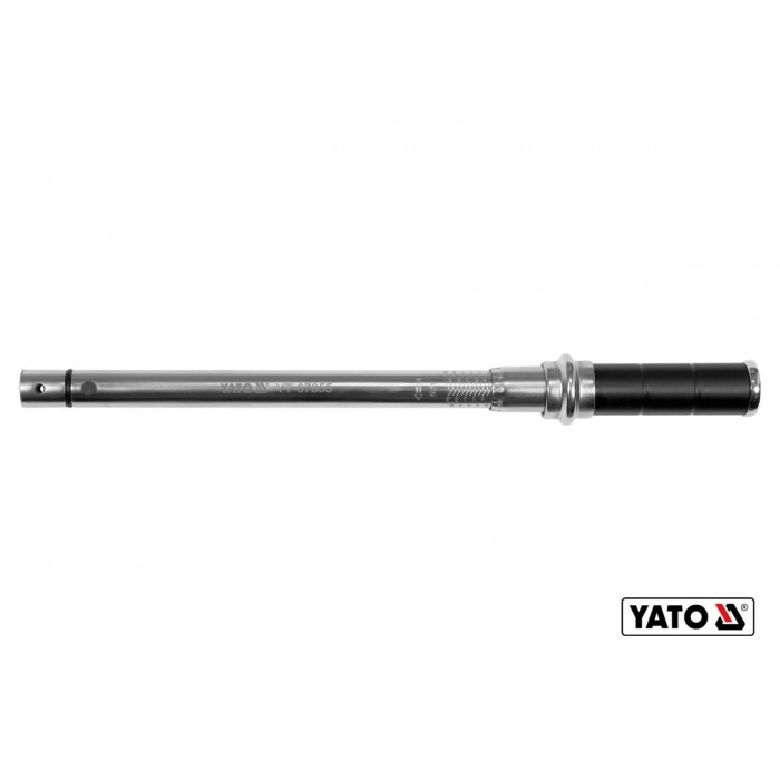 Ручка для динамометричного ключа YATO : 9-12 мм, F= 25-125 Нм, l= 400-425 мм, без головки (DW)